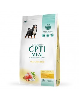 Сухий корм Optimeal з куркою для дорослих собак великих порід